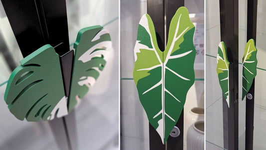 Slip-On Leaf Handles for IKEA Milsbo and Rudsta cabinets