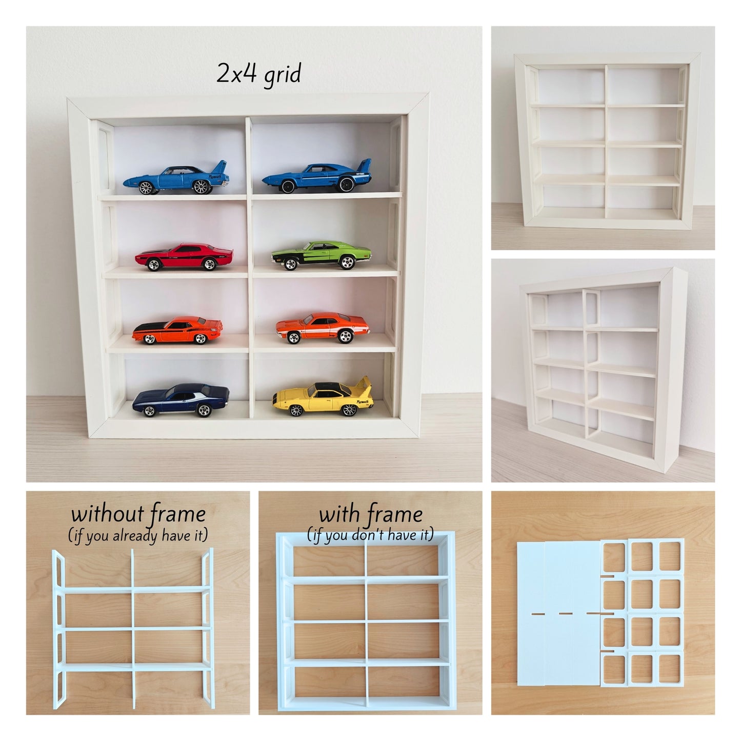 Grid Inserts for IKEA Sannahed Frame 25x25cm
