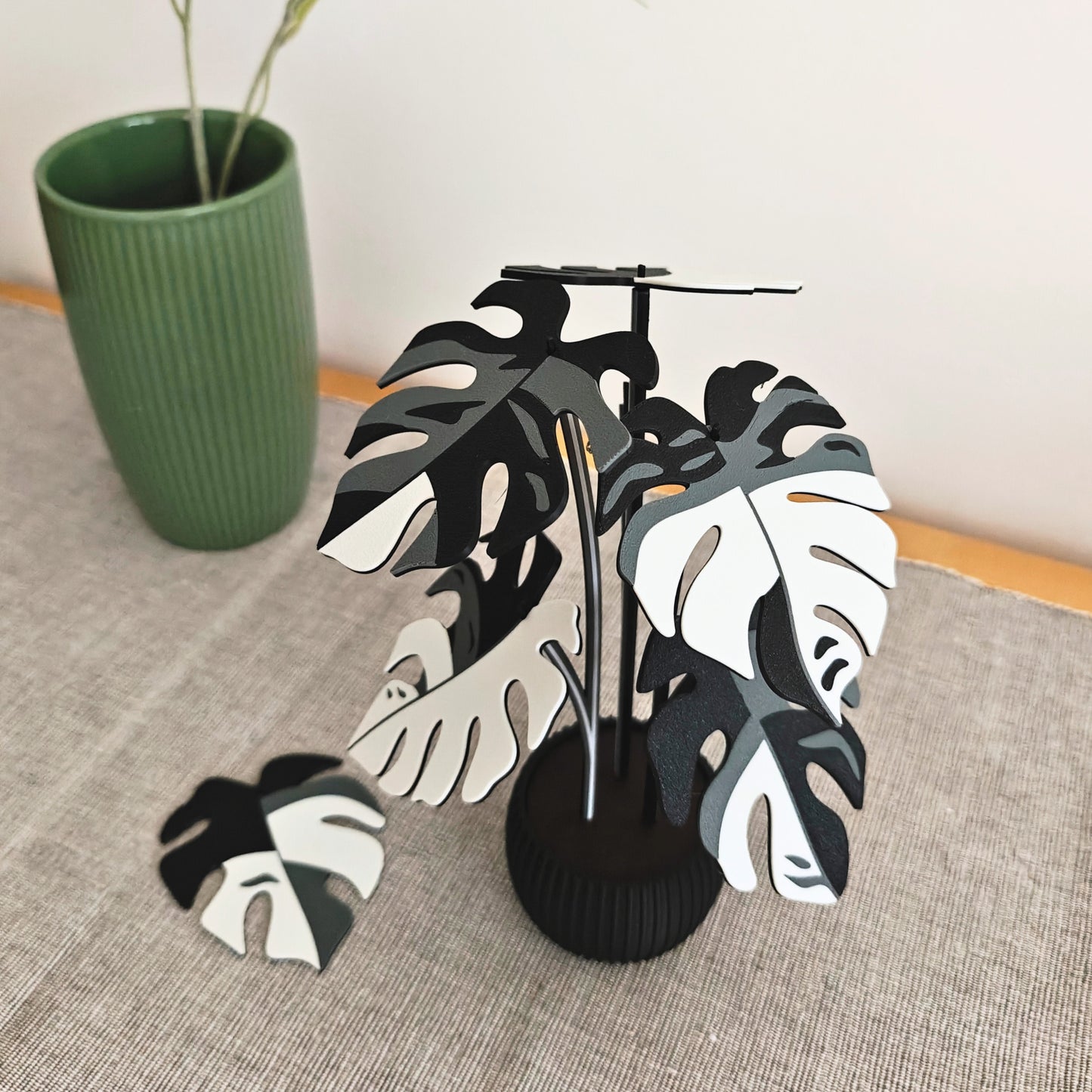 Monstera-Untersetzer-Set