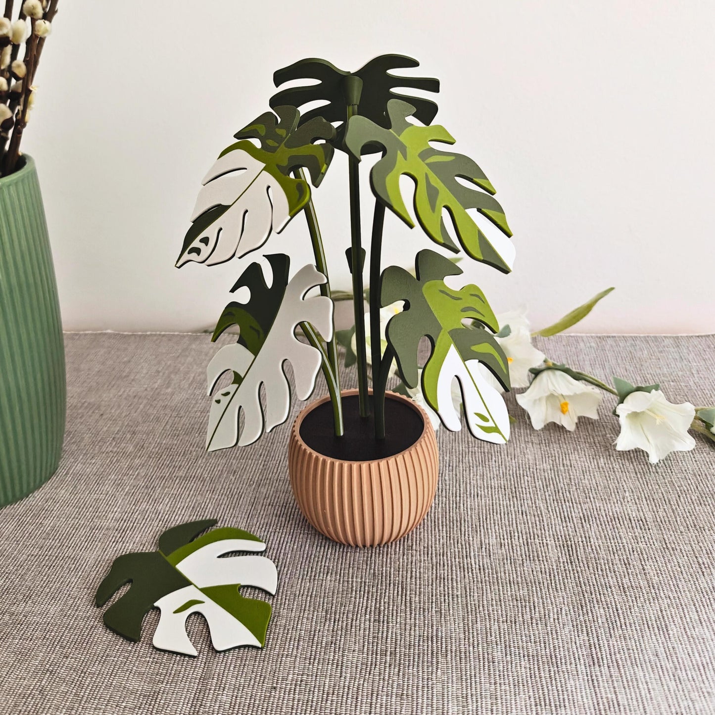Monstera Coaster Set
