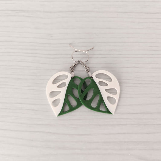 Earrings Monstera Adansonii