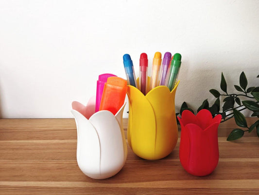 Tulip Holders, Tabletop Organizer, Mother’s Day Gift & Spring Decor, Desk Organizer, Tabletop Decor, Housewarming Gift, 3d print