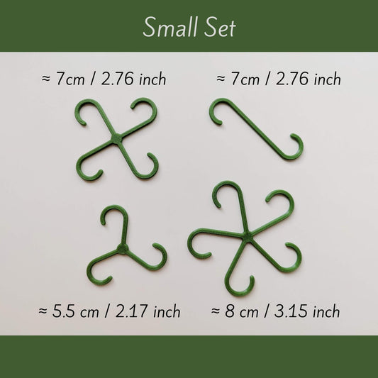 Stem hooks size guide - small