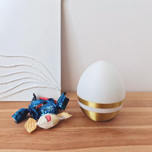 Easter Eggs Container, Gift Box or Small Keepsakes Hiding, Egg with Small Storage, Big Egg Surprise, 3d print