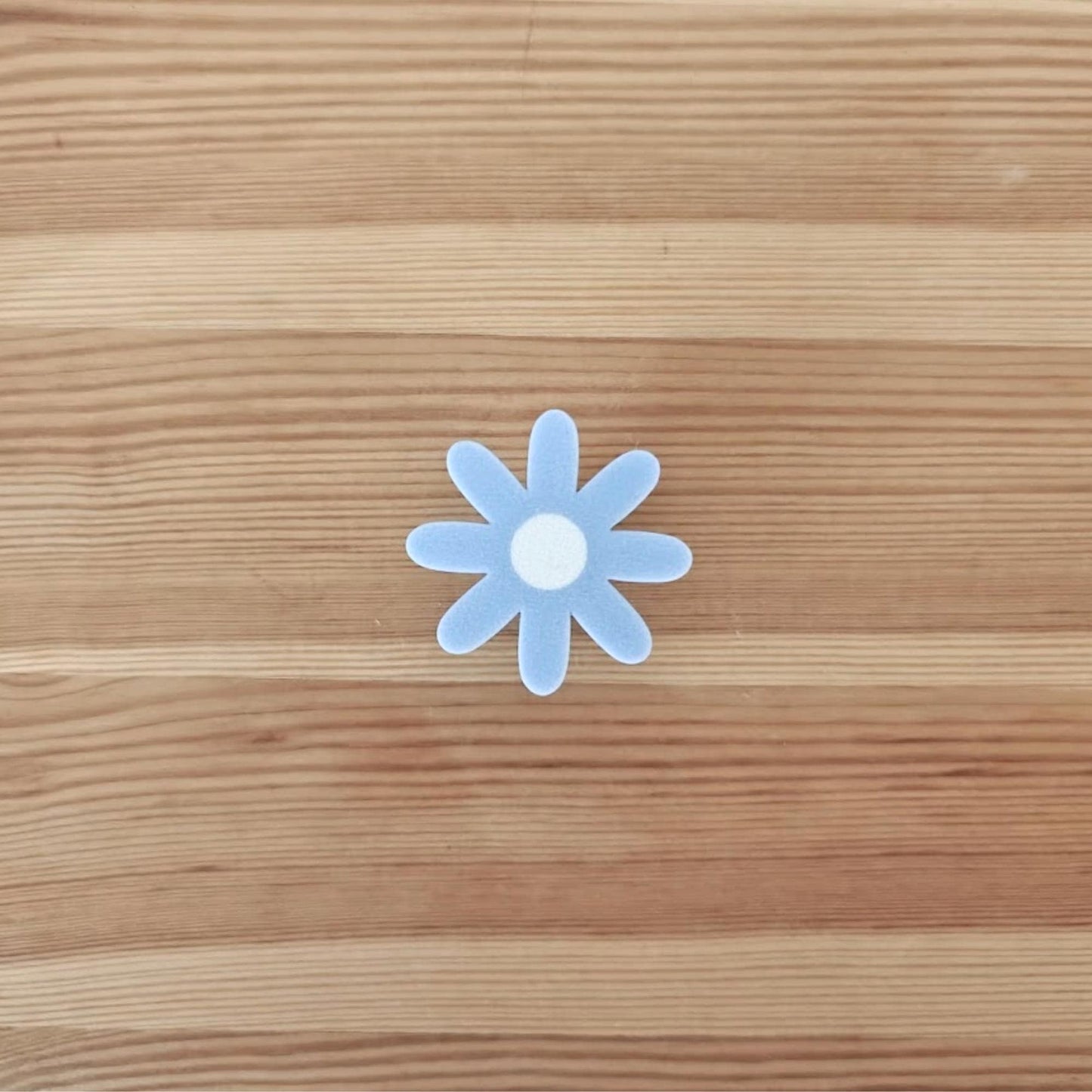 Blue Flower Handles for Drawer or Door, Cabinet Pull, Door knob, Floral Design, 3d print