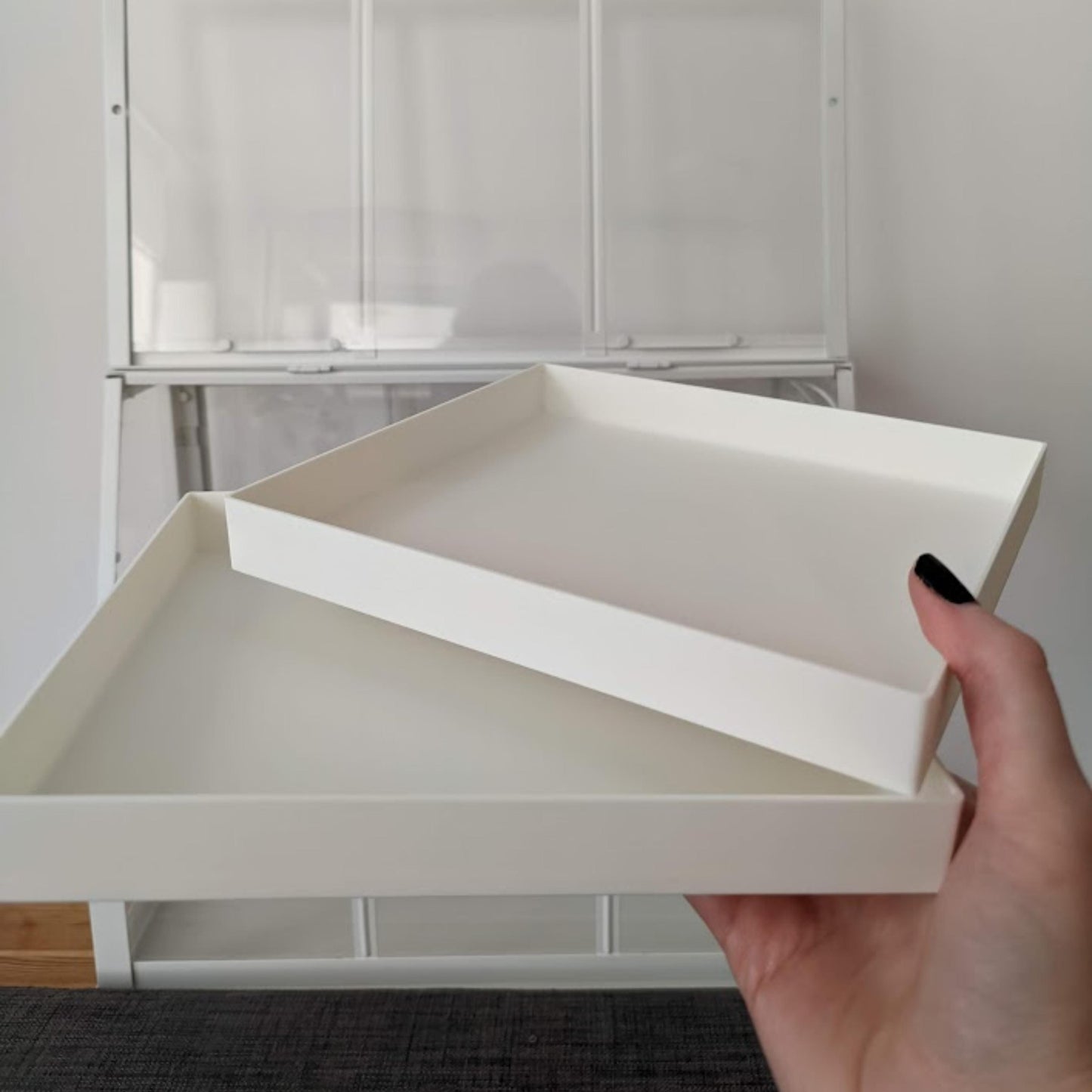 Drip Trays for IKEA ÅKERBÄR Greenhouse, Custom-Fit Plant Trays, Water Catch Trays, 3d print