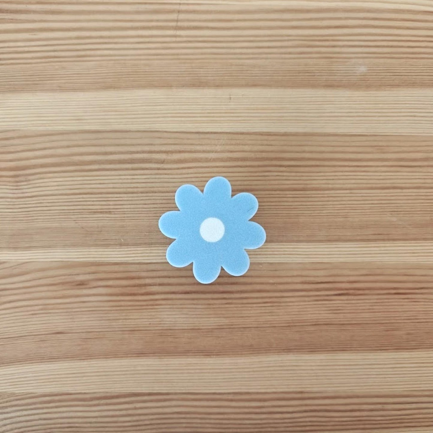 Blue Flower Handles for Drawer or Door, Cabinet Pull, Door knob, Floral Design, 3d print