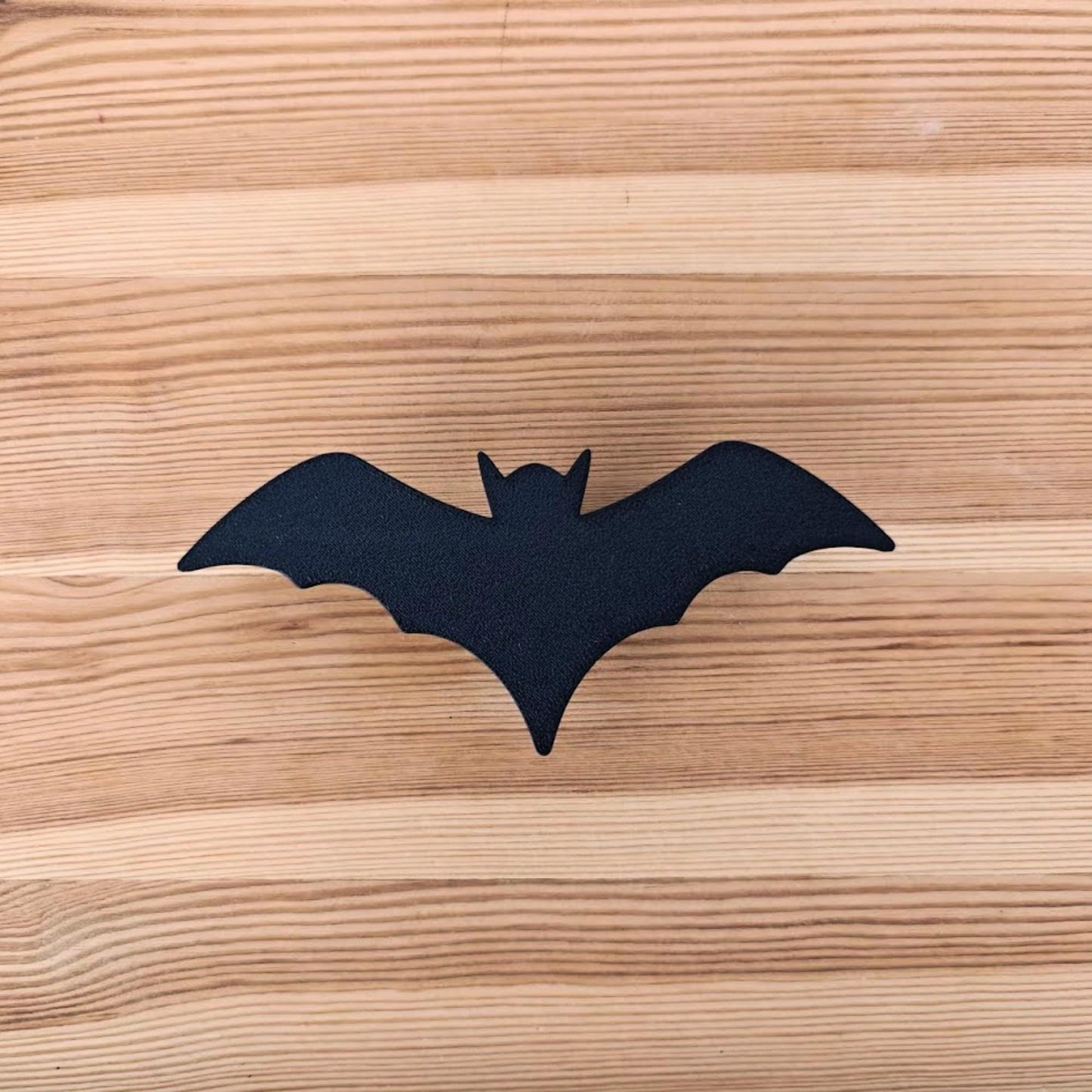 Bat Cabinet Handles, Flying or Sleeping Bat Design, 3D Printed Drawer Pulls, Bolt-On Universal Knobs, Halloween or Gothic Home Decor