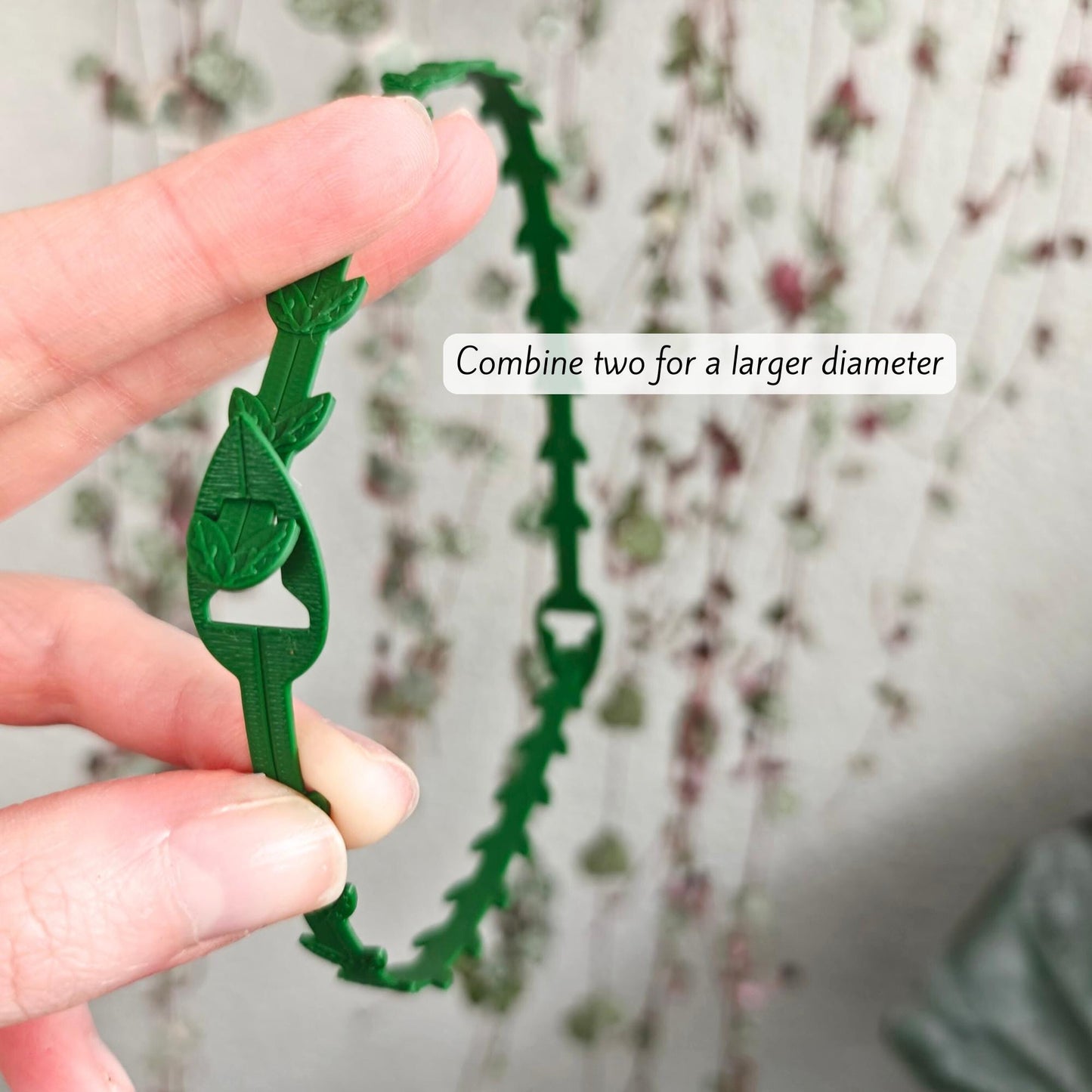 Plant Gardening Tie, Reusable Plant Cable Tie, Extendable, Adjustable Extension, 3d print