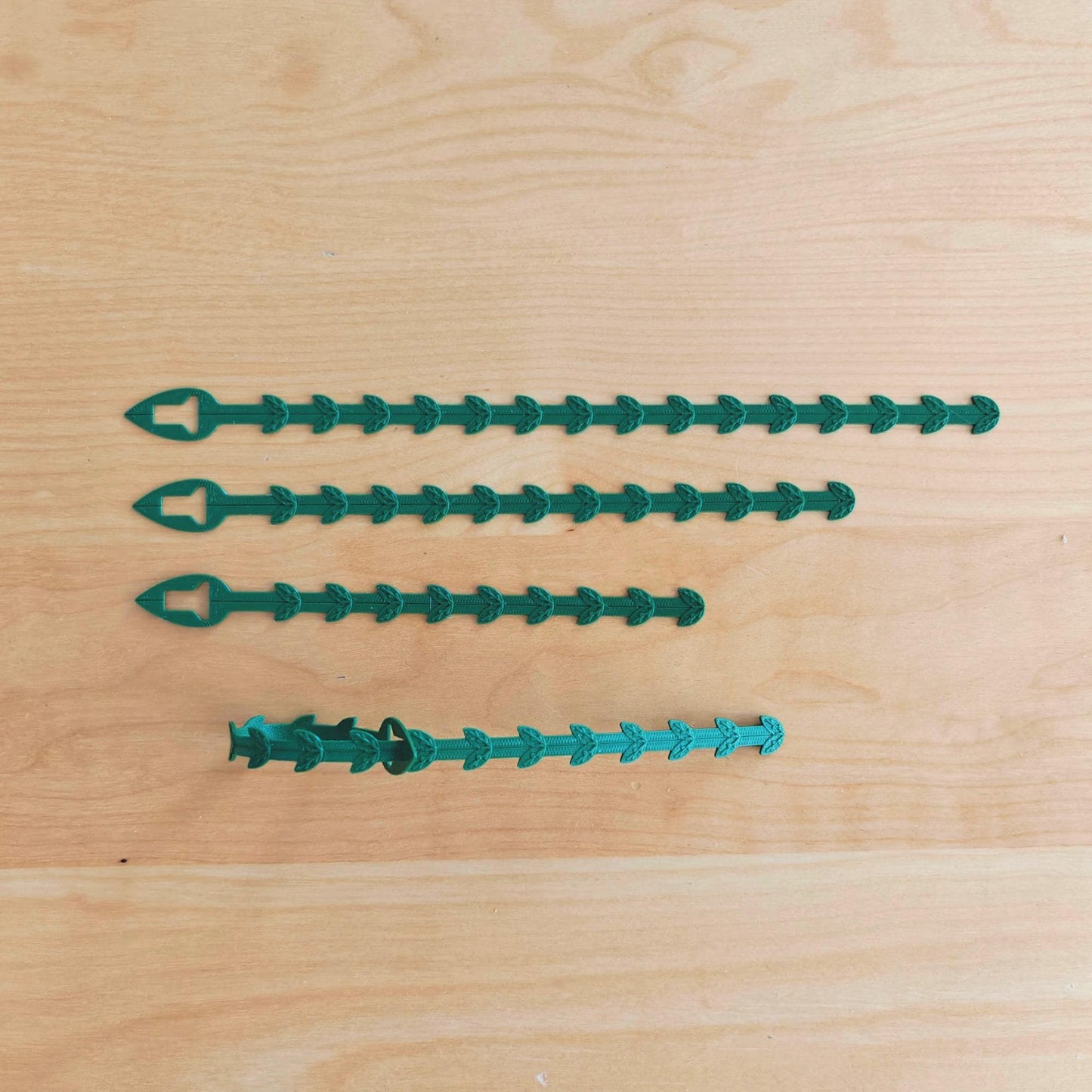 Plant Gardening Tie, Reusable Plant Cable Tie, Extendable, Adjustable Extension, 3d print