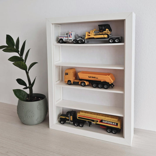 Grid Inserts for IKEA Sannahed Frame 21x30cm, 1:64 Miniature Display Organizer for Hot Wheels, 3D printed Inlay