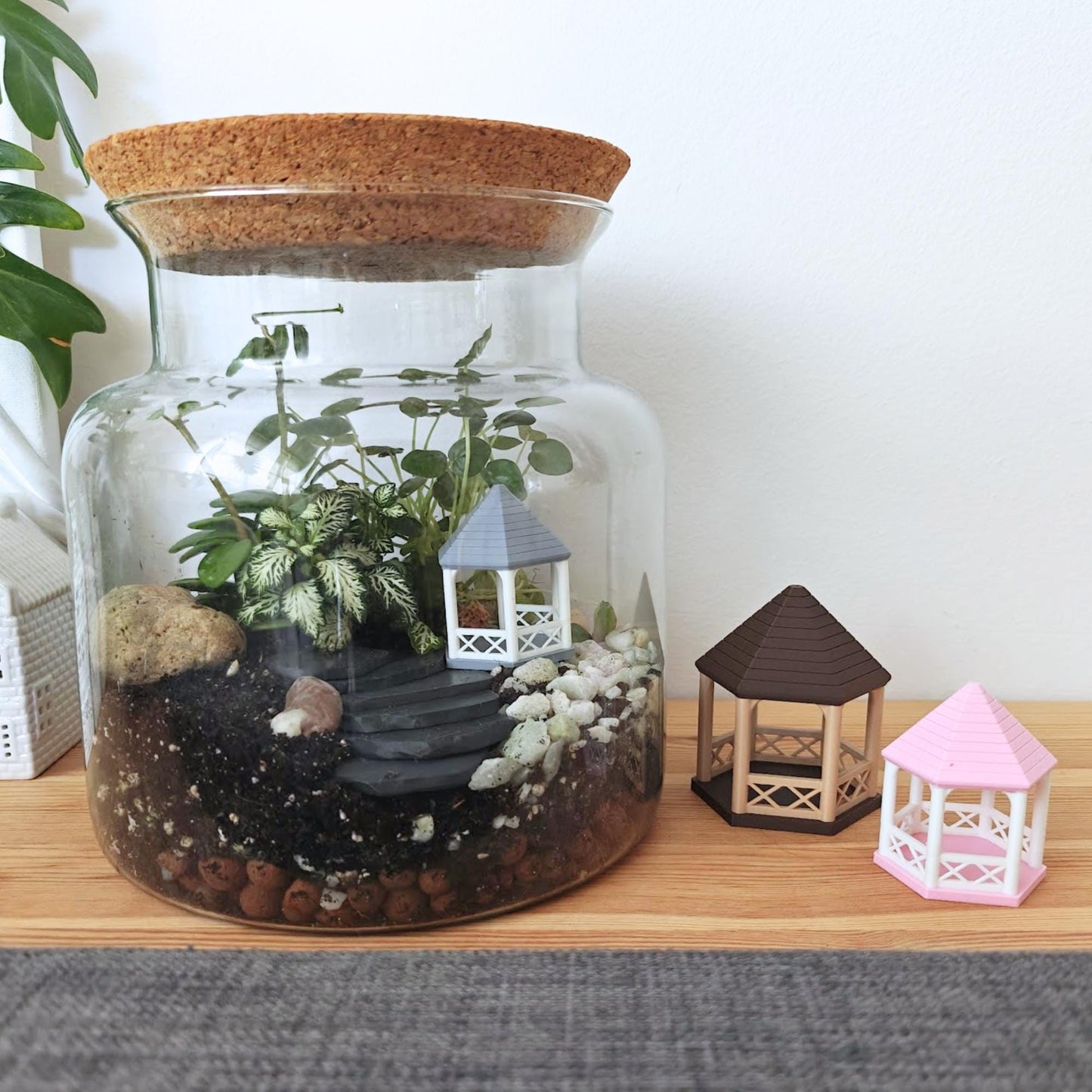 Mini Gazebo for Terrariums, 3D Printed