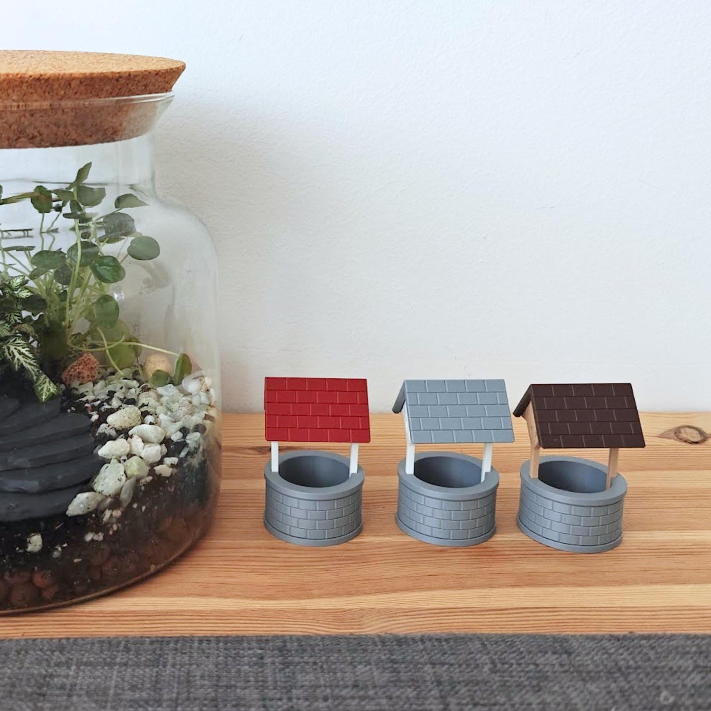 Mini Wishing Well for Terrariums