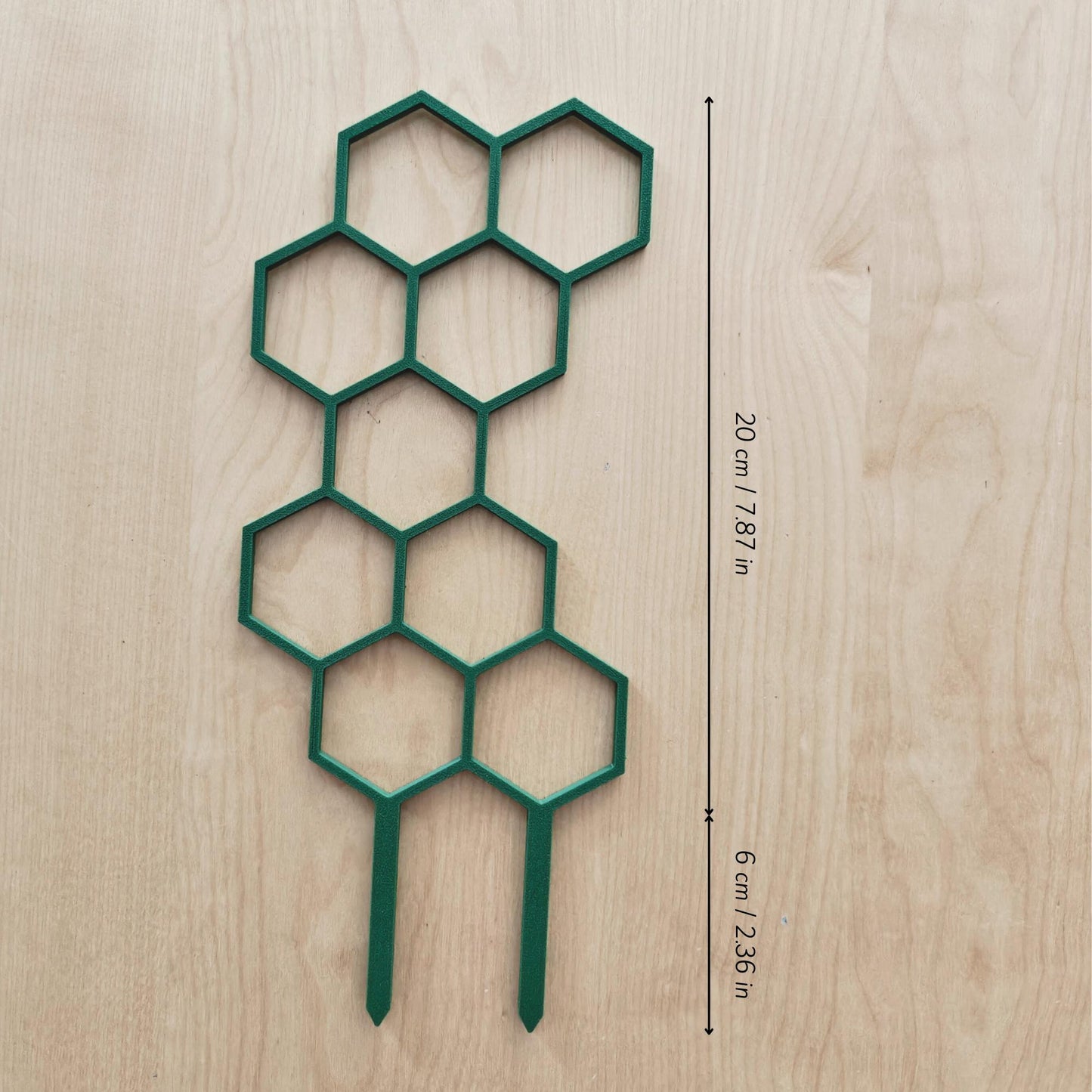 Modular Honeycomb Trellis, Extendable Plant Support for Indoor Climbing Plants, 3d Printed Plant Grid