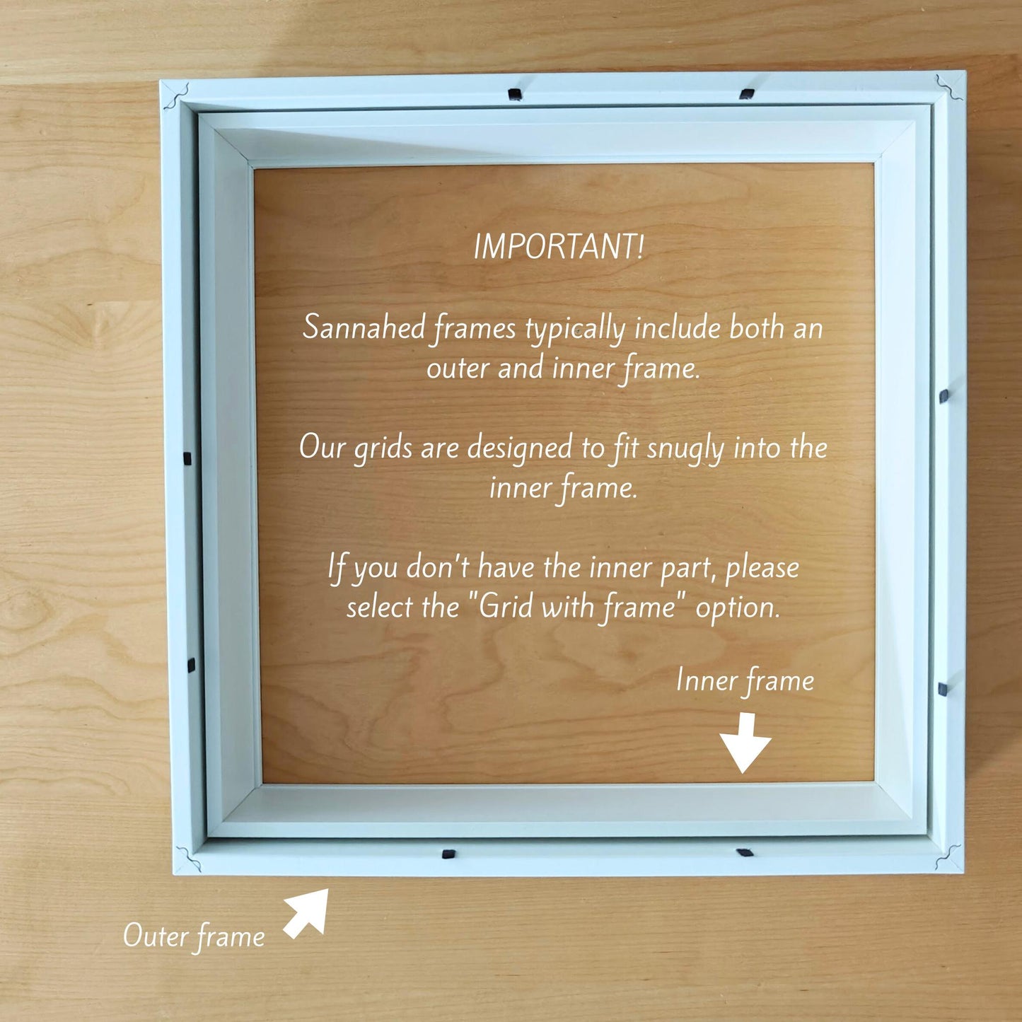 Grid Inserts for IKEA Sannahed Frame, 1:64 Miniature Display Organizer, 3D printed