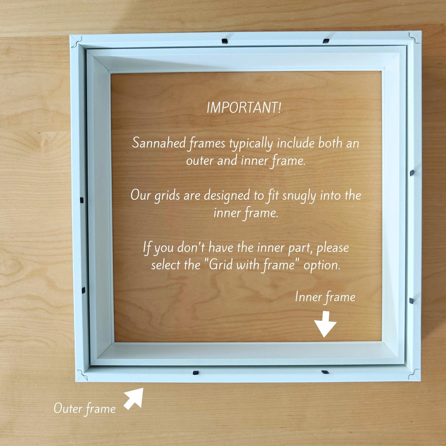 Grid Inserts for IKEA Sannahed Frame, Lego Figurine Display Organizer, 3D printed Inlay