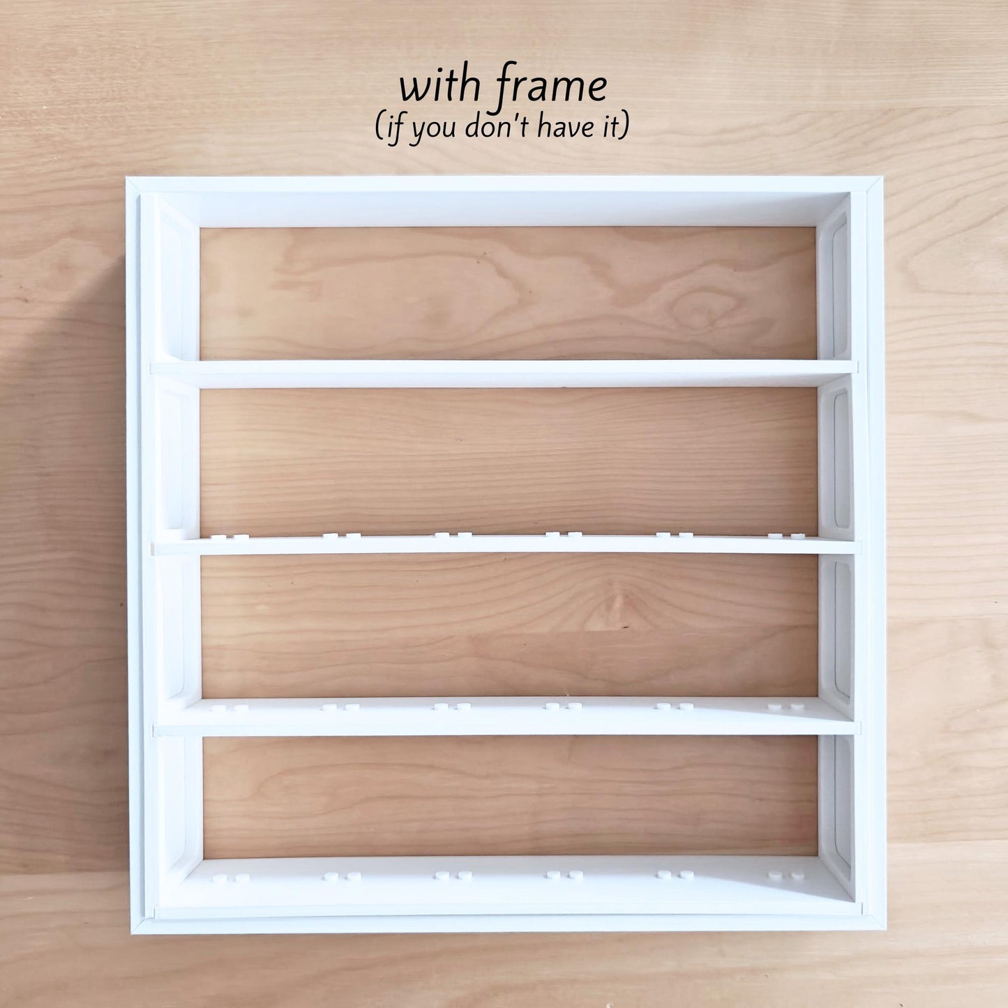 Grid Inserts for IKEA Sannahed Frame, Lego Figurine Display Organizer, 3D printed Inlay