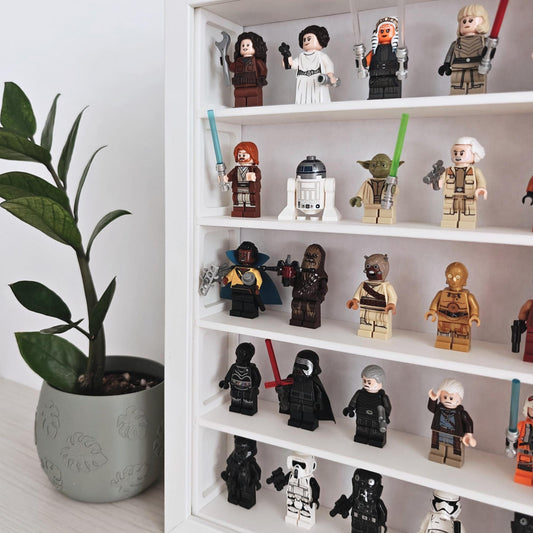 Grid Inserts for IKEA Sannahed Frame 21x30 cm, Lego Figurine Display Organizer, 3D printed Inlay