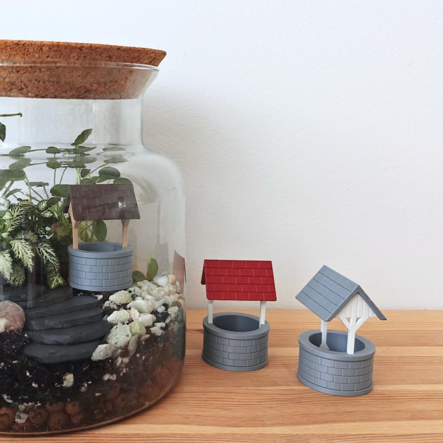 Mini Wishing Well for Terrariums