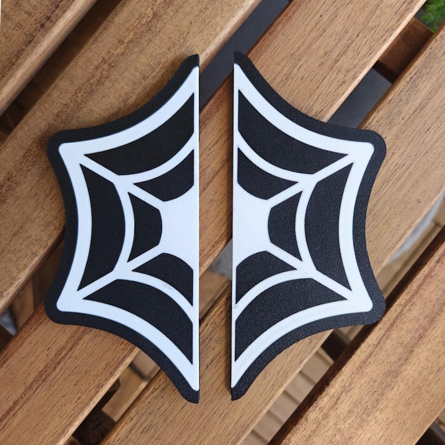 Cobweb Spider Web Handles for IKEA Milsbo & Rudsta Cabinets, Slip-On, No Tools Needed, 3D Printed Plant Greenhouse Decor