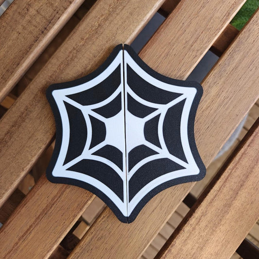 Cobweb Spider Web Handles for IKEA Milsbo & Rudsta Cabinets, Slip-On, No Tools Needed, 3D Printed Plant Greenhouse Decor