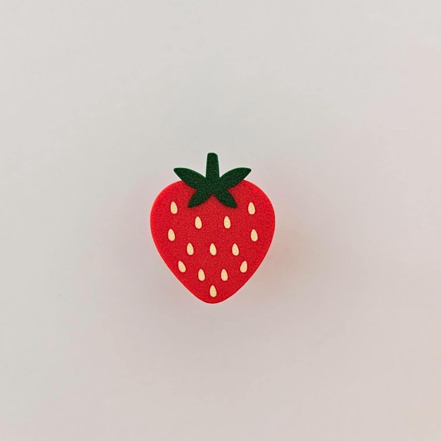 Strawberry Knobs for Drawer or Door, Fruit Handle, 3D Printed Bolt-On Pull for Drawers, Dressers & Cupboards