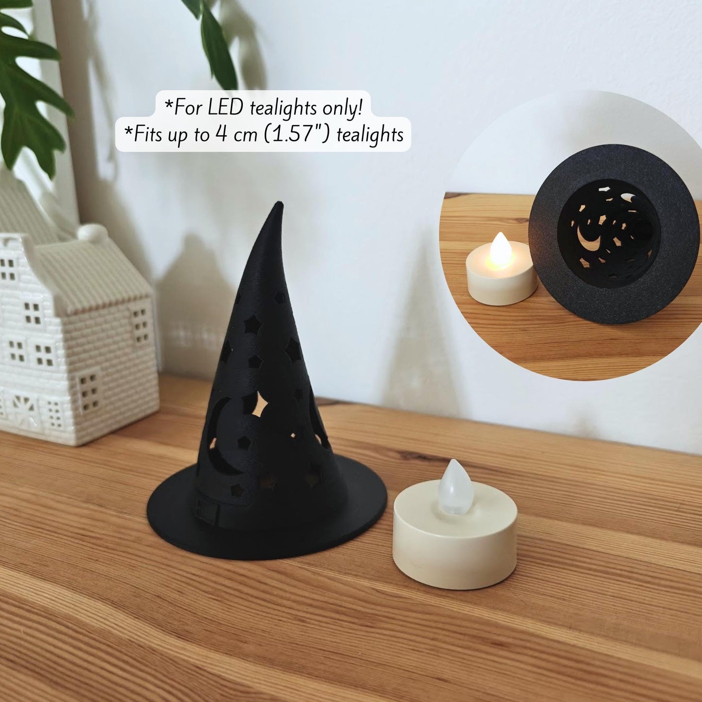 For LED tealights only!