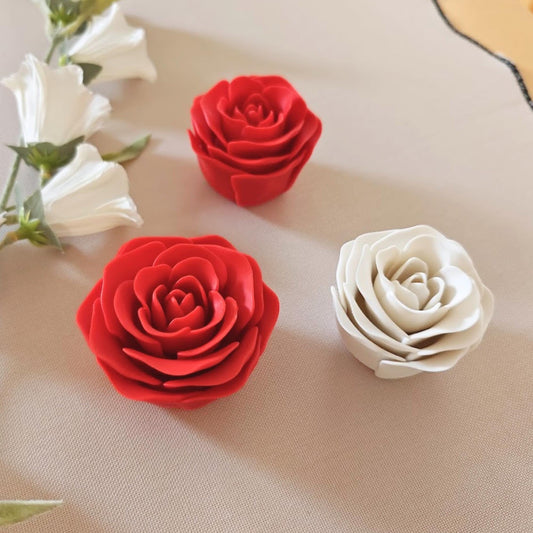 Decorative Roses, Romantic Home Decor, Valentine's Day Gift, 3d Printed Flowers