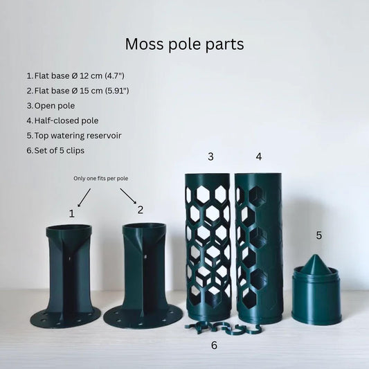 Moss pole parts
