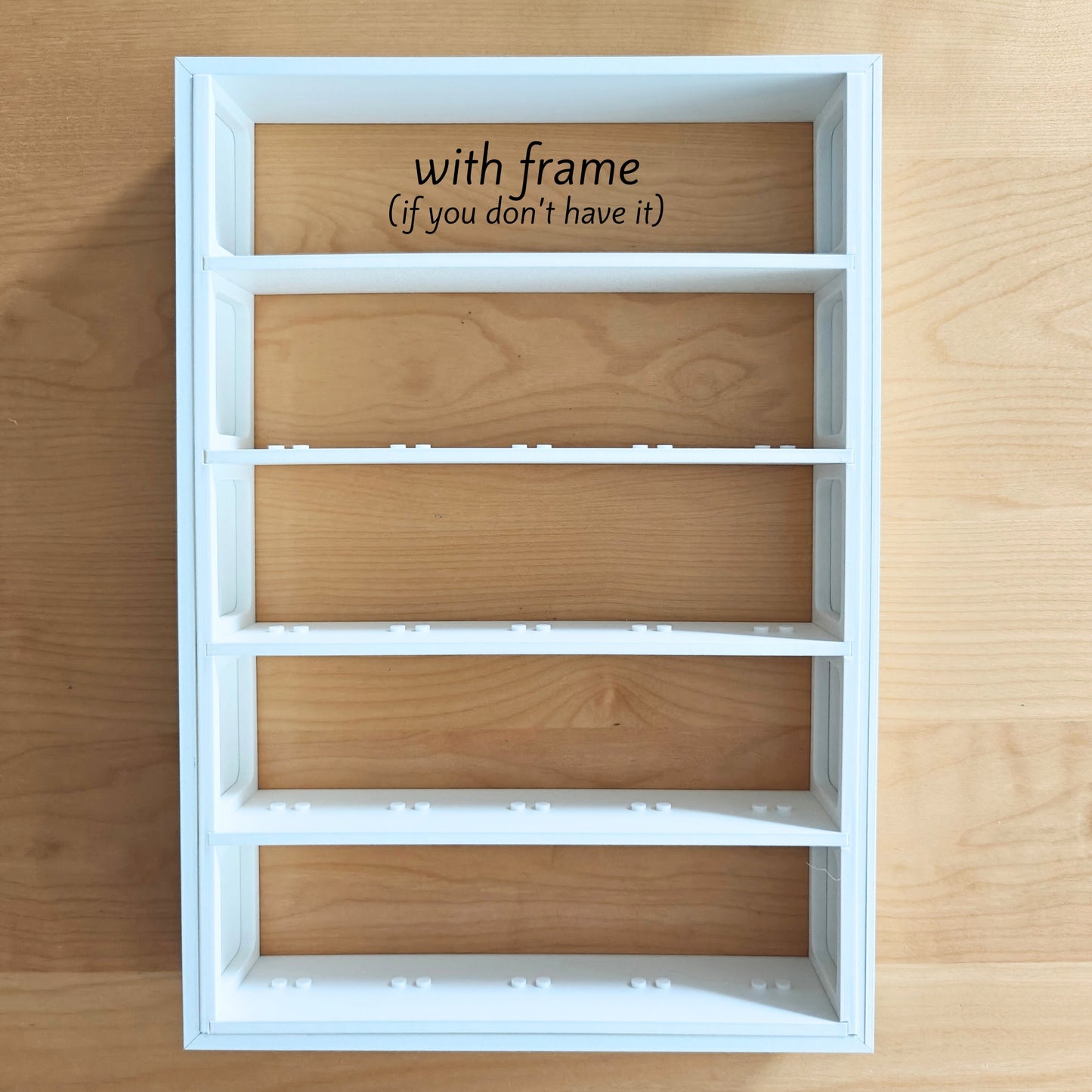 Grid Inserts for IKEA Sannahed Frame 21x30 cm, for Lego Figurines