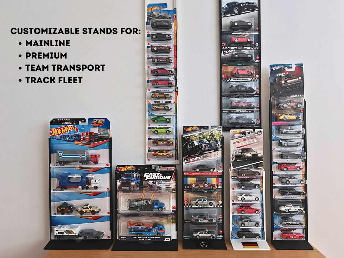 Modular diecast organizers