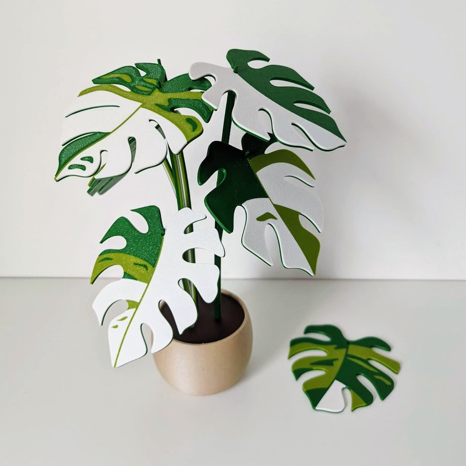 Plant-shaped coasters – noordinaryleaf