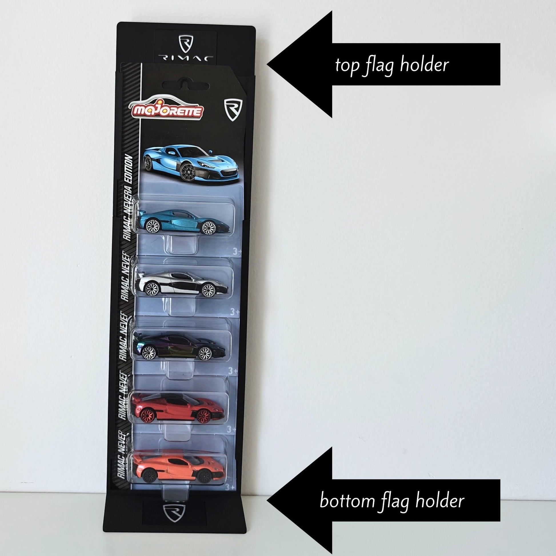 Flags for Modular Diecast Organizer