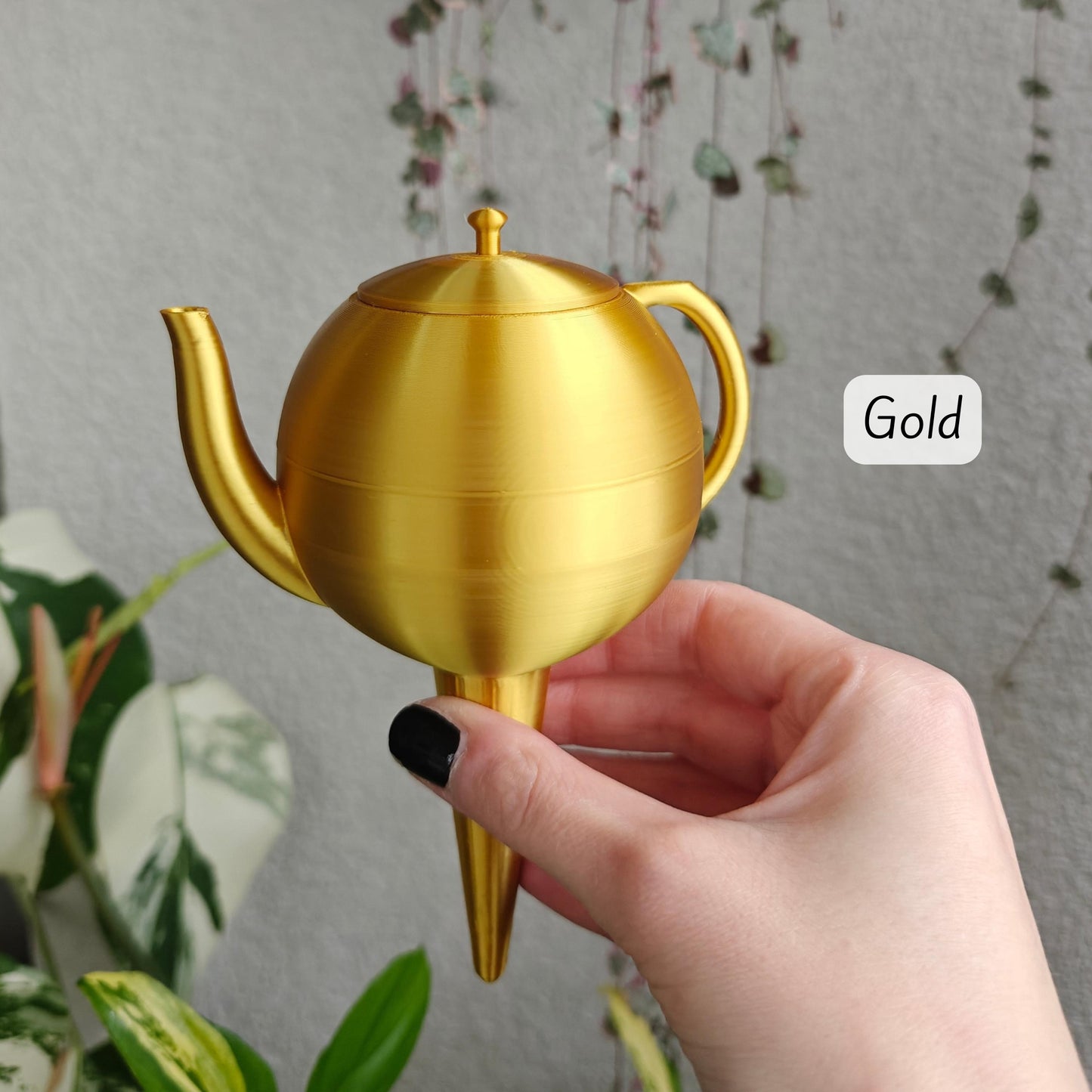 Teapot Water Container, Self-watering aid