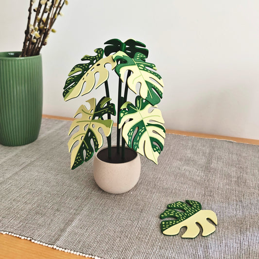 Monstera Thai Untersetzer Set