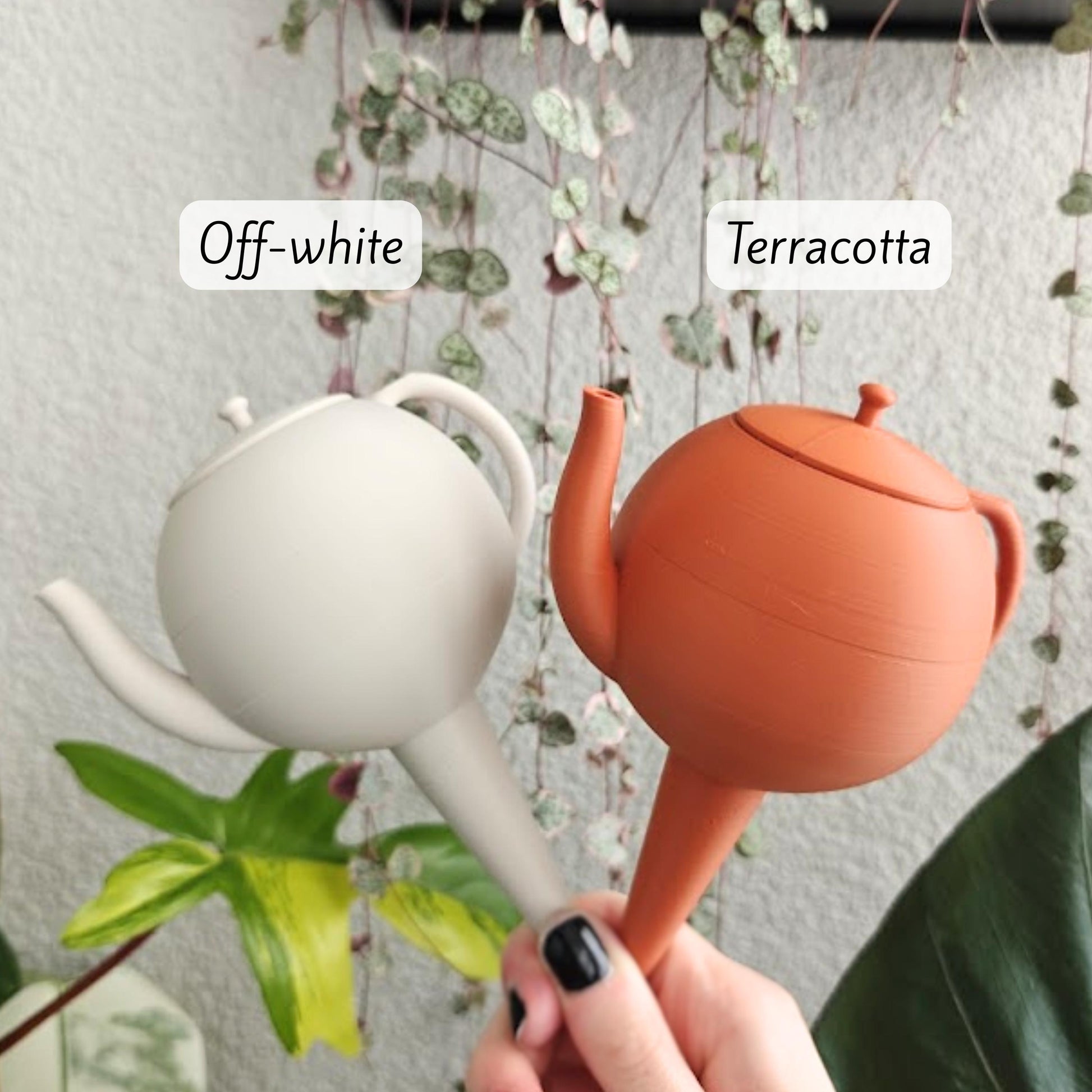 Teapot Water Container, Self-watering aid