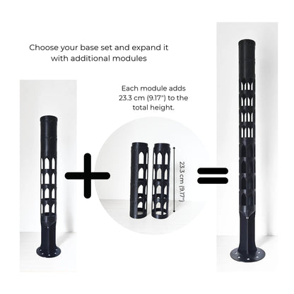 Modularna potpora za biljke - Gotički moss pole Ø 6 cm 