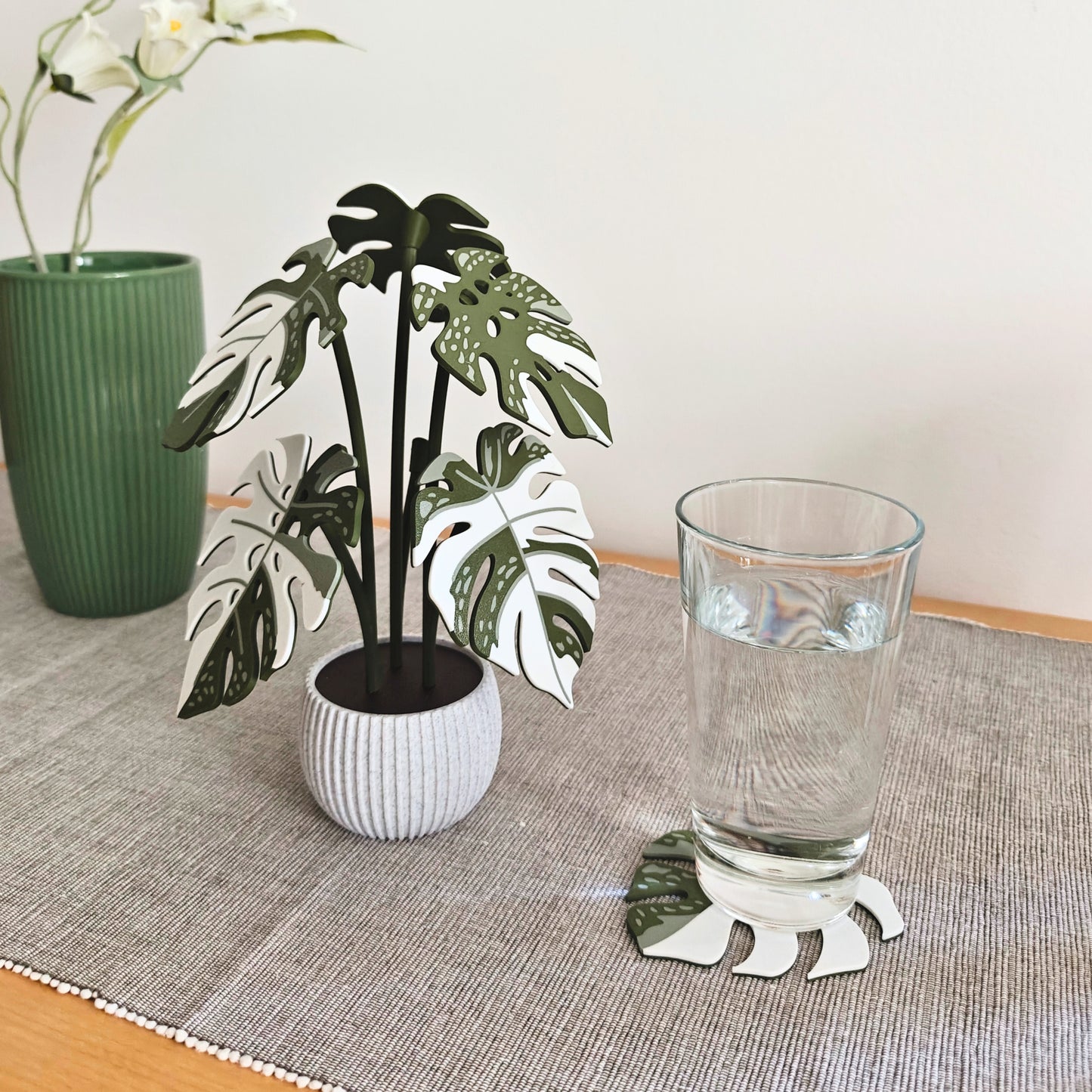 Monstera Thai Untersetzer Set