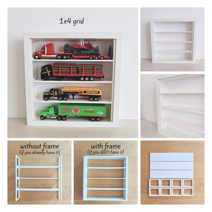 Grid Inserts for IKEA Sannahed Frame 25x25cm
