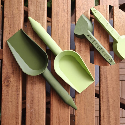 Gardening Shovel with Dibbler