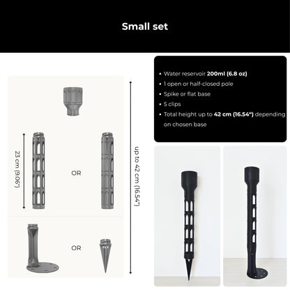 Modularna potpora za biljke - Gotički moss pole Ø 4 cm