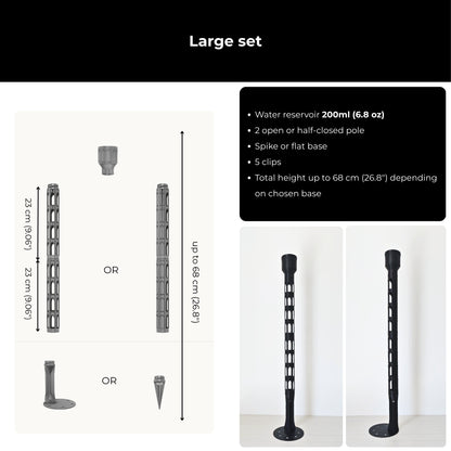 Modularna potpora za biljke - Gotički moss pole Ø 4 cm