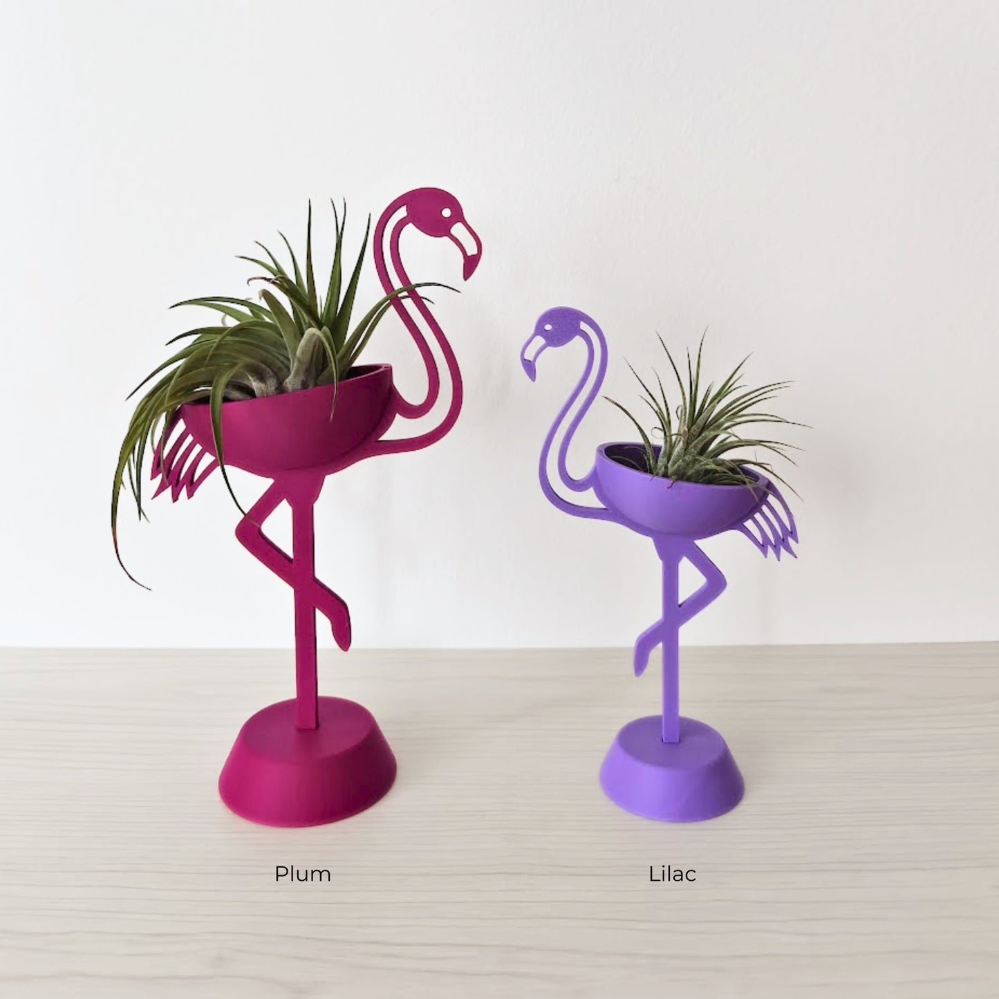 Flamingo stalak za zračne biljke tillandsia