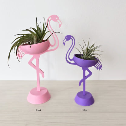Flamingo stalak za zračne biljke tillandsia