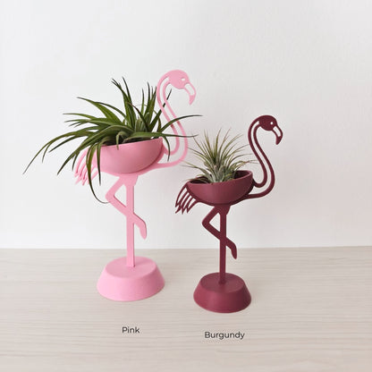 Flamingo stalak za zračne biljke tillandsia