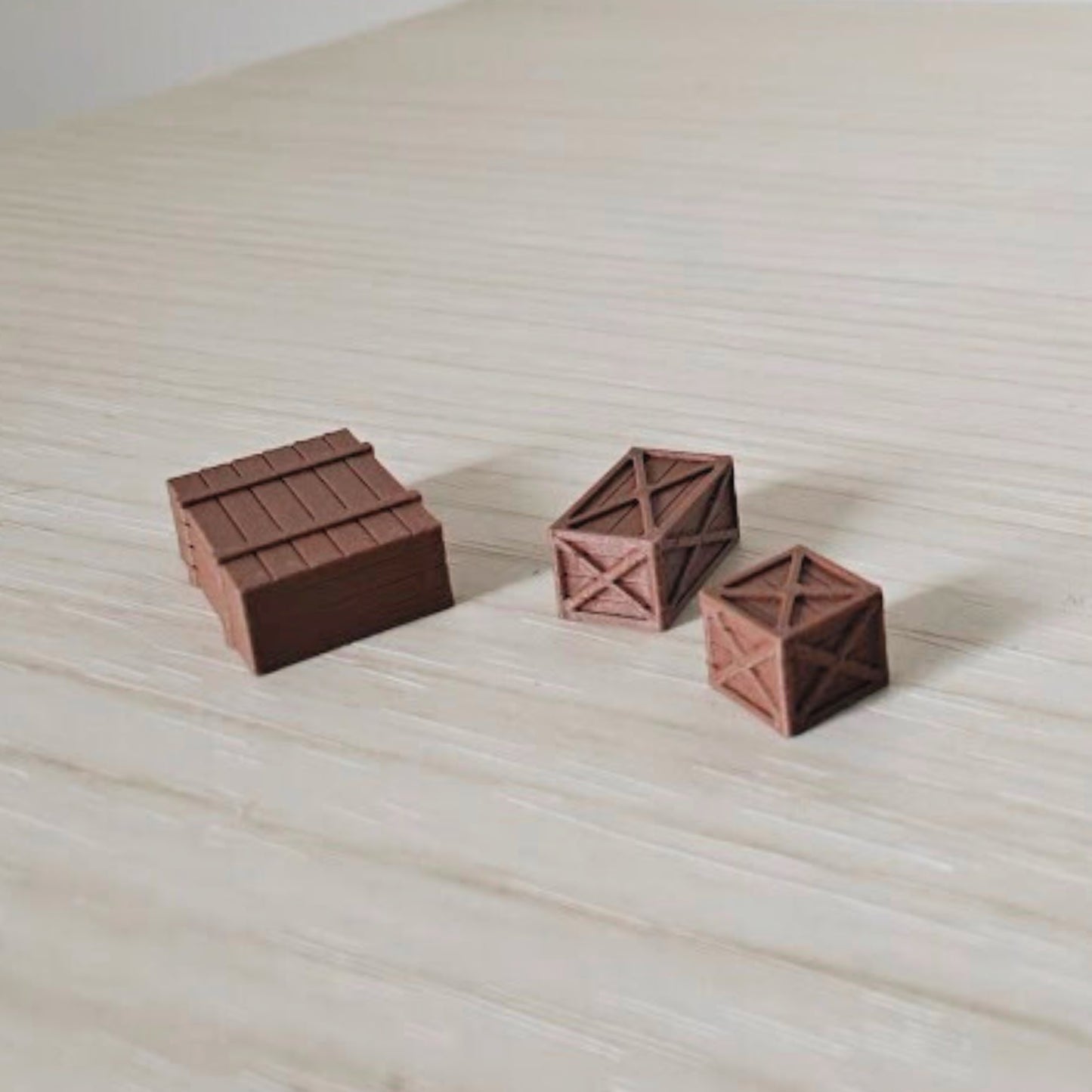 Miniaturkisten, 3er-Set, Maßstab 1/64, 1/24, 1/18