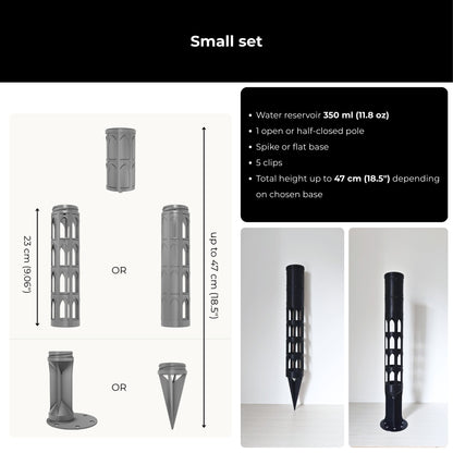 Modularna potpora za biljke - Gotički moss pole Ø 6 cm 