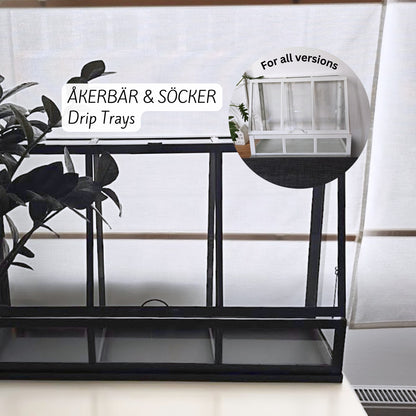 Drip Trays for IKEA AKERBAR Greenhouse