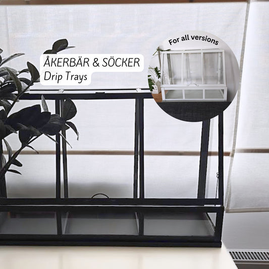 Drip Trays for IKEA AKERBAR Greenhouse