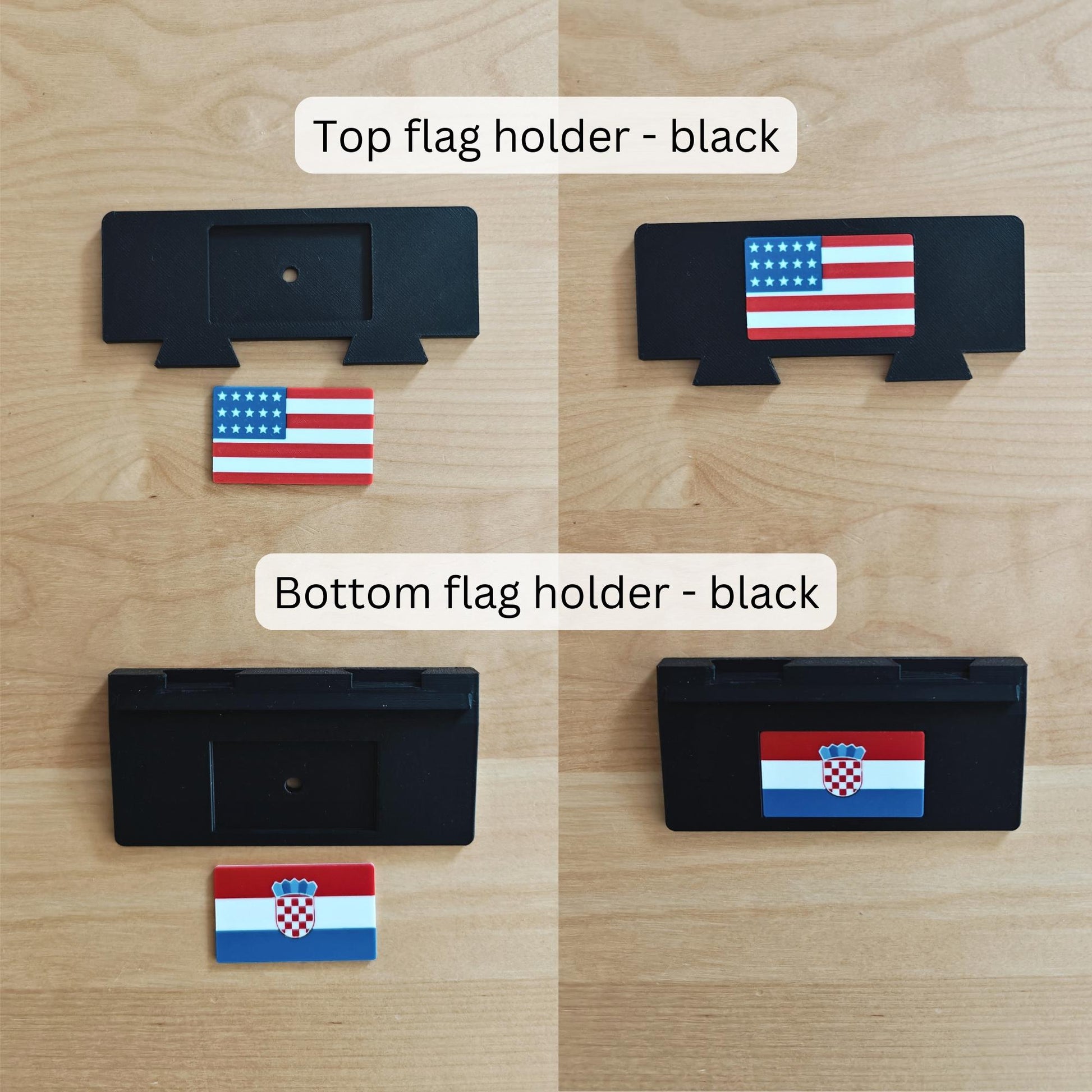 Flags for Modular Diecast Organizer